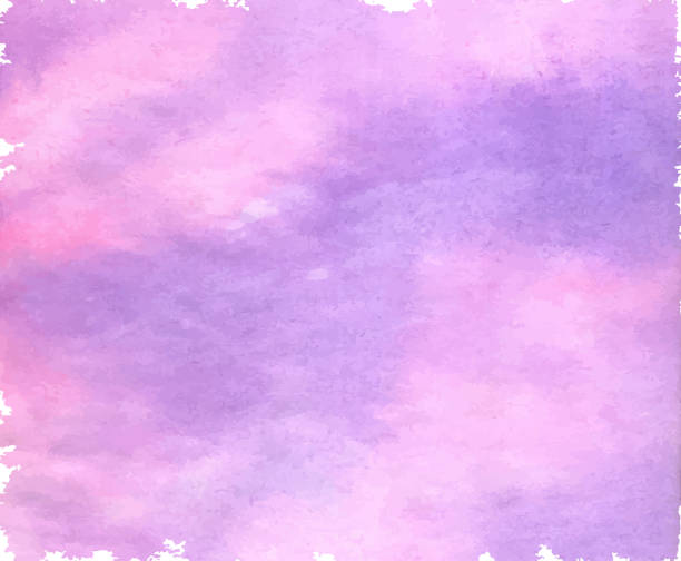 istock Abstract Lilac, Pink and white Painting Background 1155517592