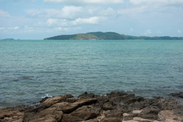 istock sea and stone on the beach 1155537179