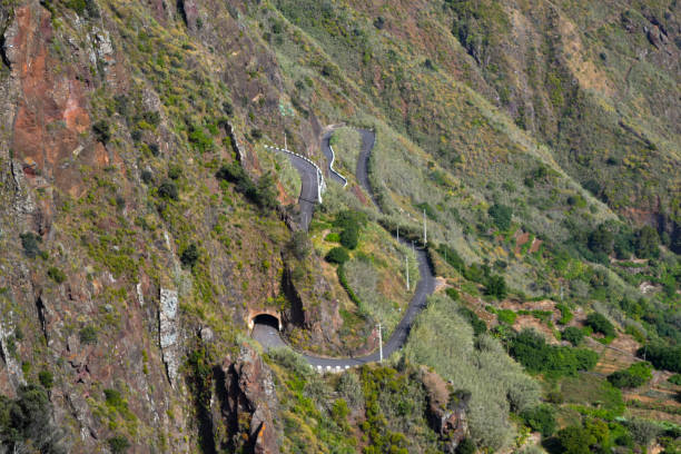 istock Madeira Island Tunnels 1155570241