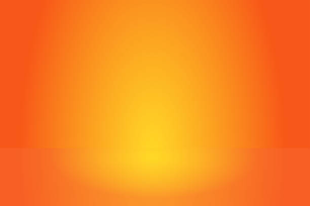 abstrakter orangefarbener farbverlauf verschwommener hintergrund - orange stock-grafiken, -clipart, -cartoons und -symbole