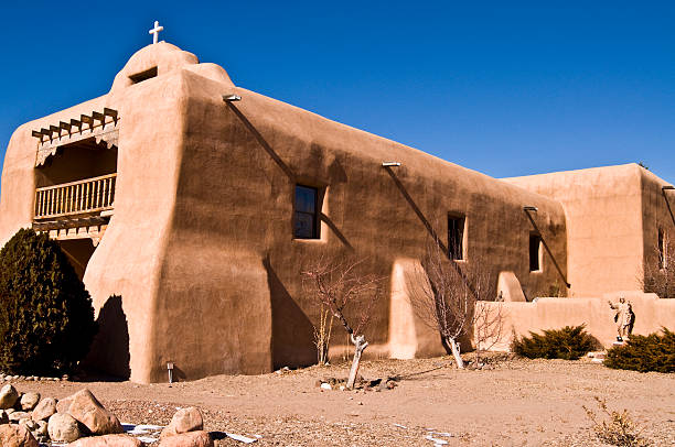 istock Church at Abiquiu 115557842