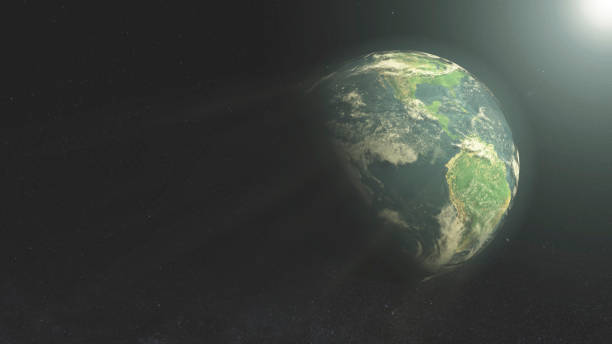 istock Earth in Space, Planet Earth at Night & Day 1155579054