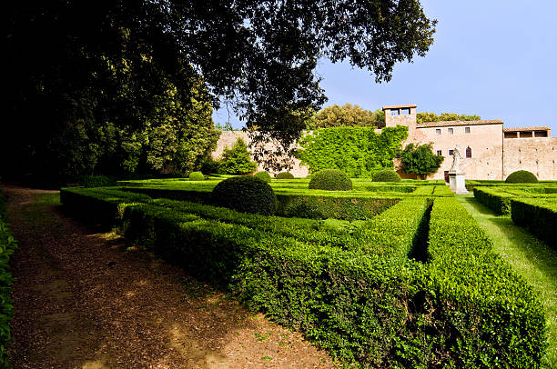 istock Horti Leonini of San Quirico 115557993