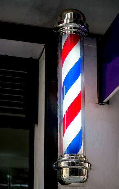 istock Signboard of barber 1155583273