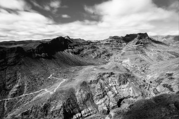 istock Degollada of Mares Canyon, Gran Canaria Spain. 1155587375