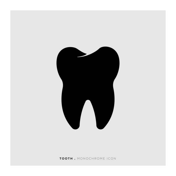 diş simgesi - dişler lar stock illustrations