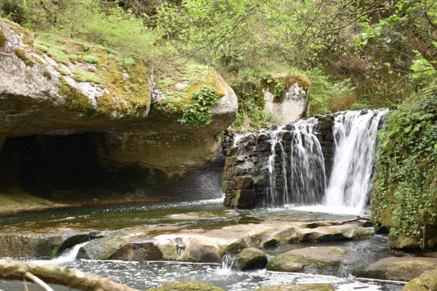 istock view of the river waterfalls by day 1155598047