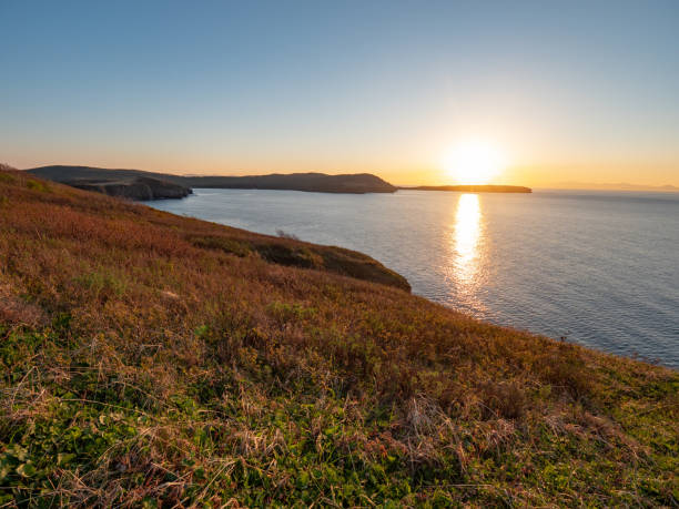 istock Decline over the lake. Natural landscape. 1155602822