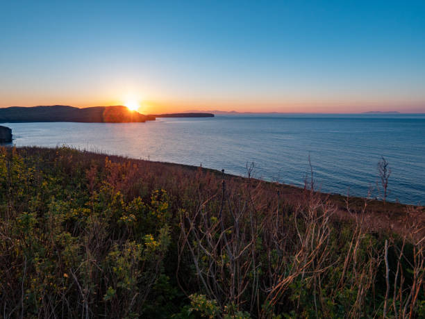 istock Decline over the lake. Natural landscape. 1155602829