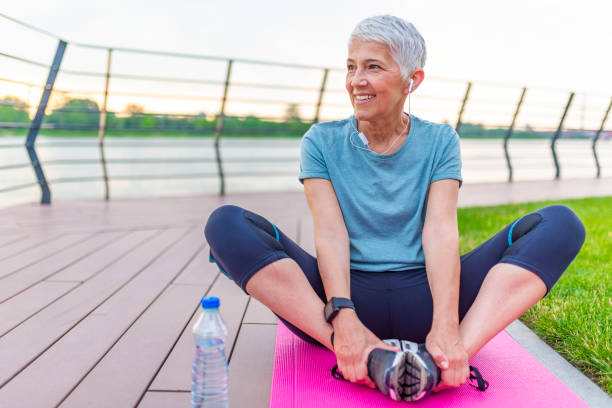 istock Mined and body relaxation in park. 1155603162