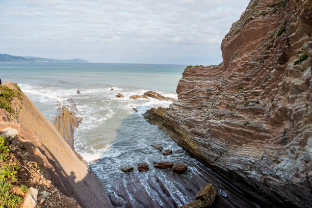istock The Acantilado Flysch in Zumaia - Basque Country, Spain 1155604849