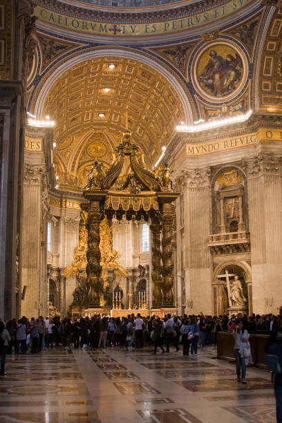 istock Baldachin St Peter`s basilica 115561096