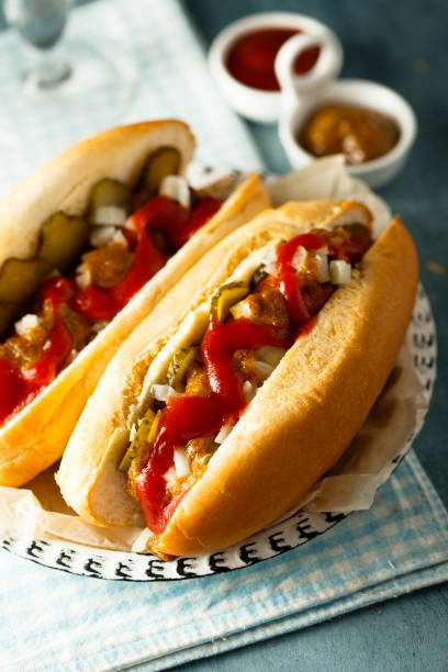 istock Homemade hot dogs 1155612725