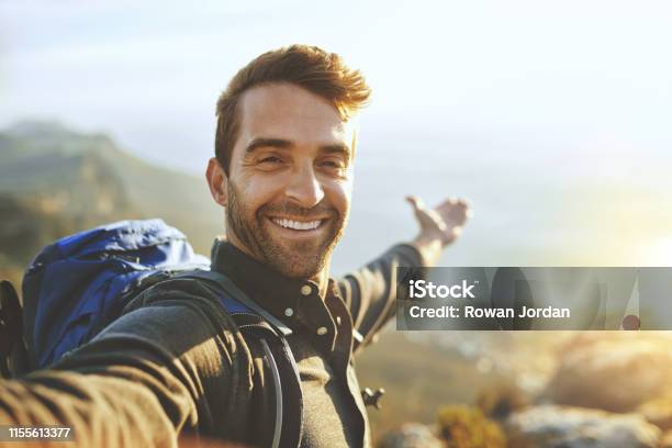 Thisis What Its All About Stock Photo - Download Image Now - Men, Happiness, Hiking