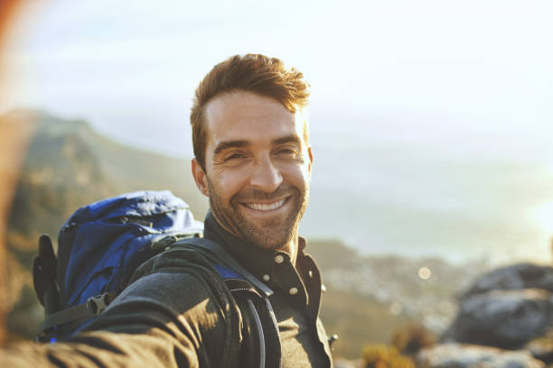 istock I made it to the top! 1155613379