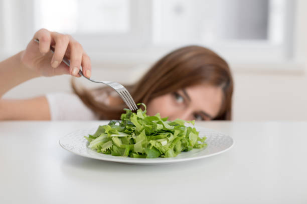 istock Young woman being on diet 1155614746