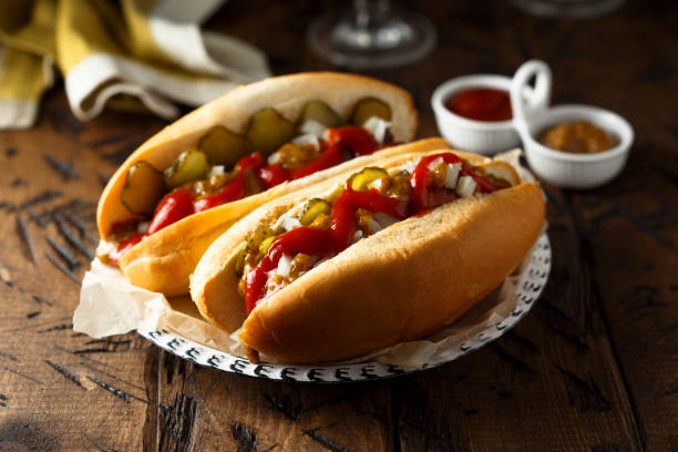 istock Homemade hot dogs 1155614813