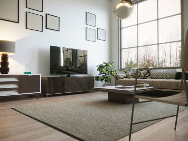 Scandinavian Style Living Room Interior
