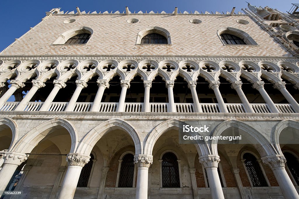 Doge's Palace w Wenecja, Włochy - Zbiór zdjęć royalty-free (Architektura)