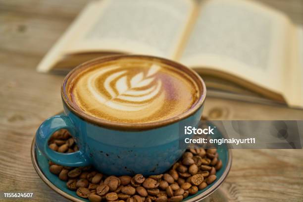 Coffee Stock Photo - Download Image Now - Book, Roasted Coffee Bean, Cafe