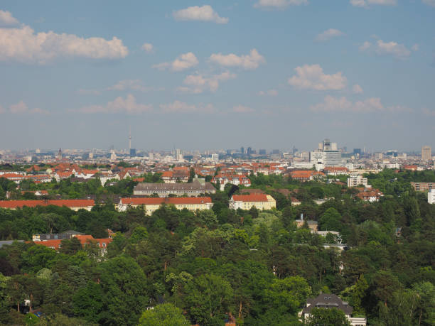 istock Aerial view of Berlin 1155627884