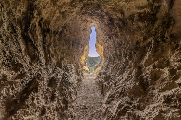 The womb cave also known as Utroba cave in Bulgaria