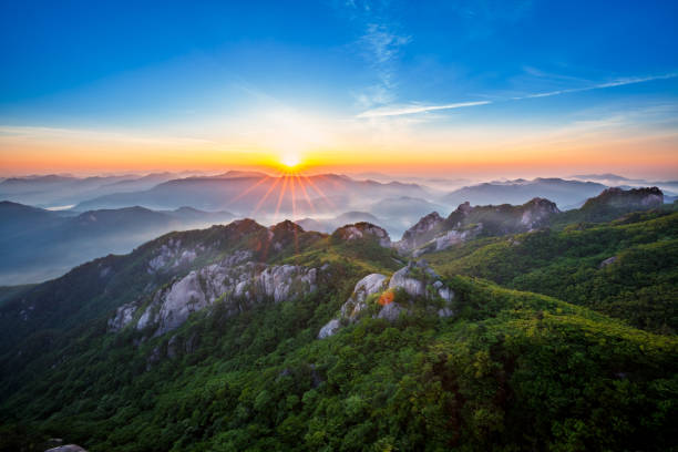 istock Moonjangdae of Soklee mountain 1155634645