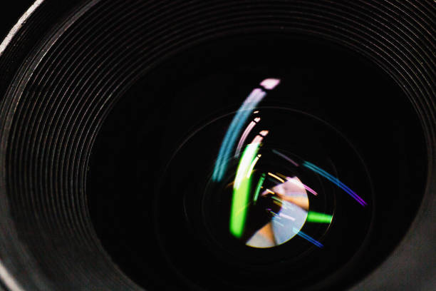 istock Close-up of a camera lens 1155641639