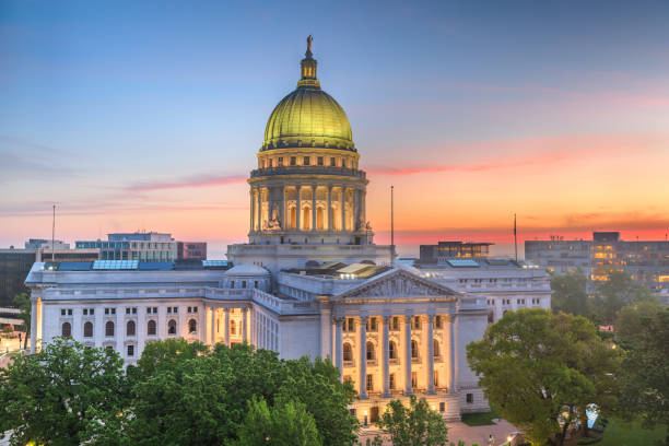 istock Madison, Wisconsin, USA state capitol 1155650735