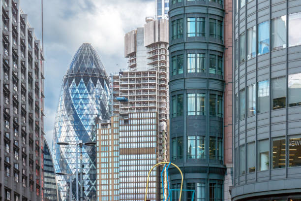 istock Offices in the central business district in London 1155652932