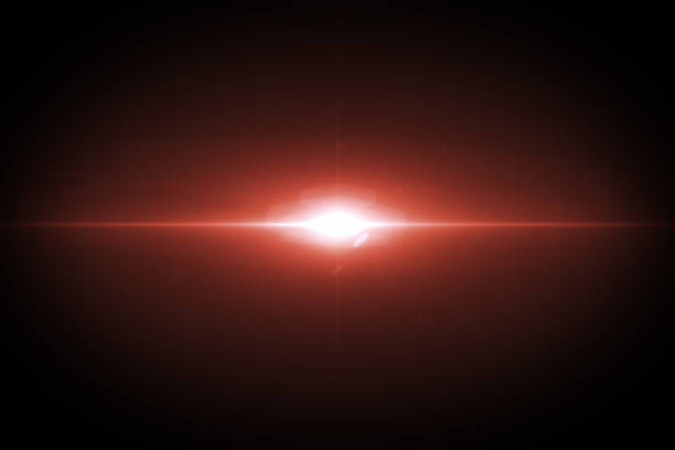 istock Lens Flare on black background 1155664754