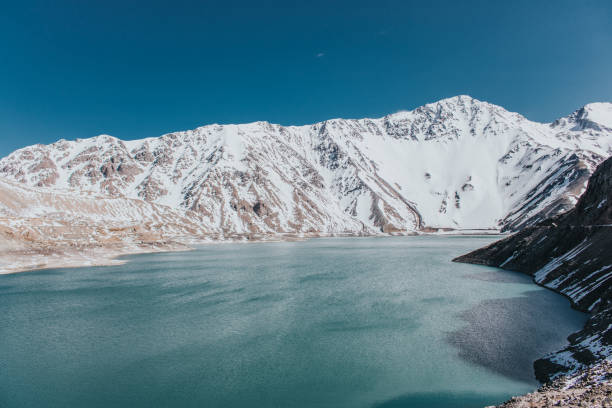 istock El Plaster Reservoir in Cajon del Maipo, Chile 1155666516