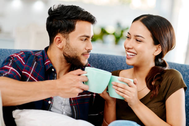istock Coffee and conversation always go well together 1155668535