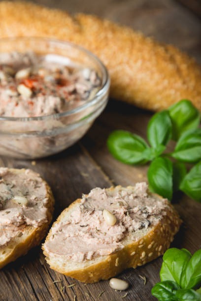 istock Homemade pate with pine nuts and herbs 1155670622