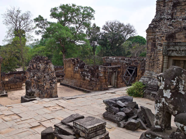 istock Architecture of ancient temple complex Angkor, Siem Reap 1155671360