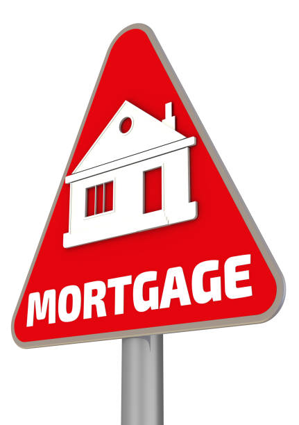istock Mortgage. Road sign 1155681567