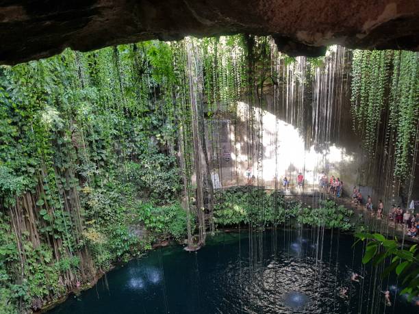 istock Cenote Ik kil in Mexico 1155682667