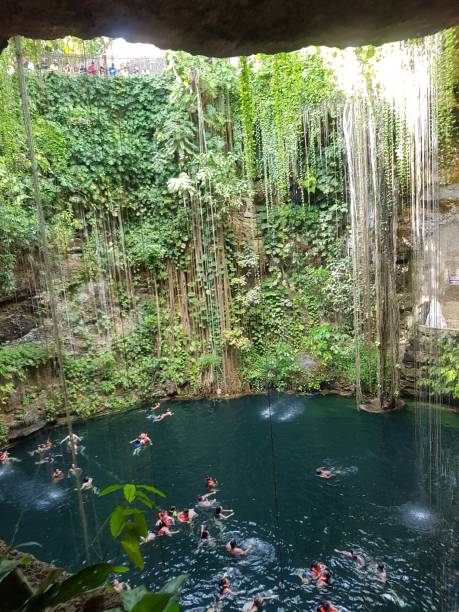 istock Cenote Ik kil in Mexico 1155682764