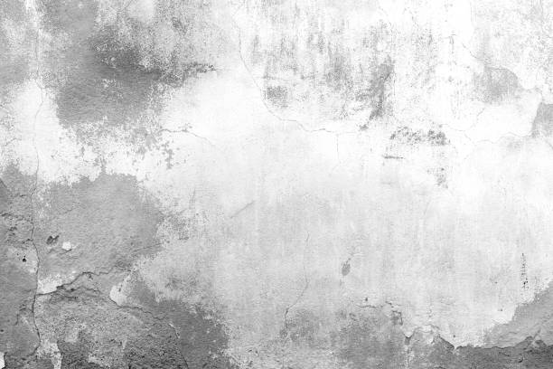 concrete wall background - surrounding wall wall obsolete old imagens e fotografias de stock