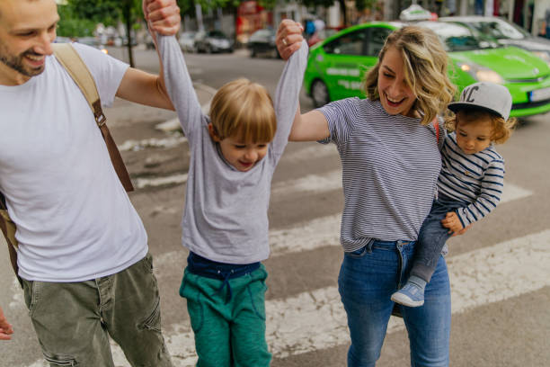 istock Through the city with our boys 1155687242