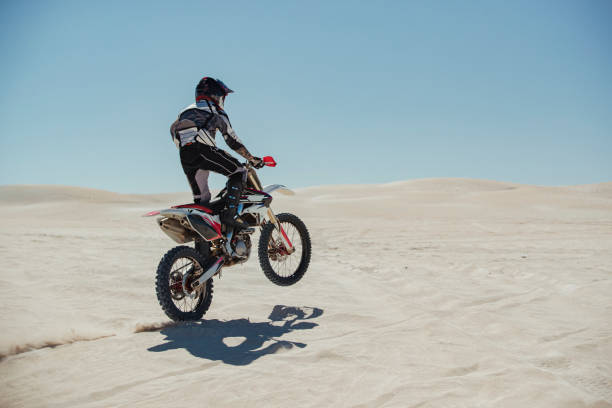 istock Desert Bike Stunt 1155690815