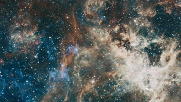 istock planets, stars and galaxies in outer space showing the beauty of space exploration. Elements furnished by NASA 1155695394