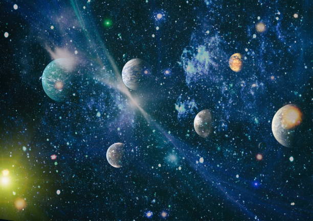 istock planets, stars and galaxies in outer space showing the beauty of space exploration. Elements furnished by NASA 1155696067