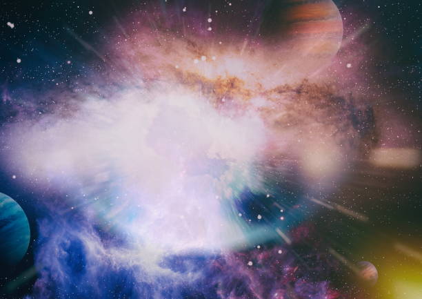 istock planets, stars and galaxies in outer space showing the beauty of space exploration. Elements furnished by NASA 1155697400