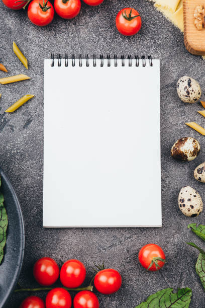 istock Beautiful detox menu layout. Space for design or recipe. Top view. 1155699835