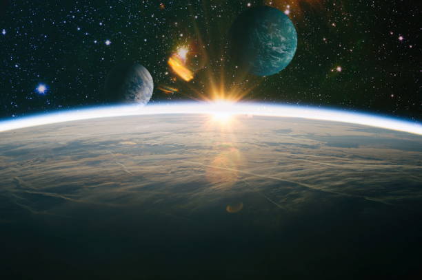 istock Milky way galaxy with stars and space . New large panoramic looking into deep space. Dark night sky full of stars. The nebula in outer space. Secrets of deep space. Elements of this image furnished by NASA. 1155699895