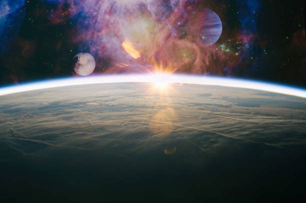istock Milky way galaxy with stars and space . New large panoramic looking into deep space. Dark night sky full of stars. The nebula in outer space. Secrets of deep space. Elements of this image furnished by NASA. 1155699917