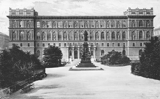 Dorchester House a mansion in Park Lane, Westminster. Used as a private residence built by Robert Stayner Holford. Demolished in 1929 for the Dorchester Hotel.
