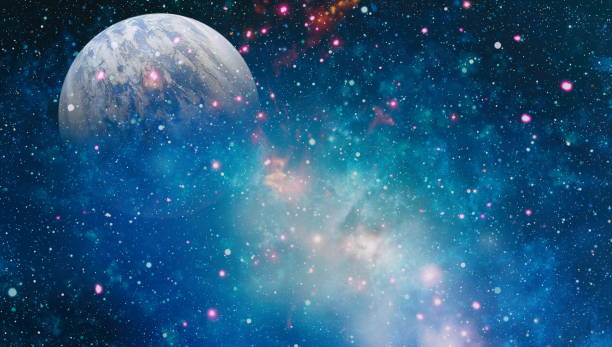 istock Milky way galaxy with stars and space . New large panoramic looking into deep space. Dark night sky full of stars. The nebula in outer space. Secrets of deep space. Elements of this image furnished by NASA. 1155702836