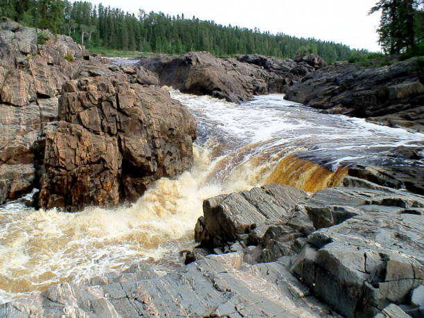 istock Thunder House Falls, Missinaibi, Ontario 1155706360